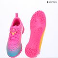 Încălțăminte de fotbal pentru copii PUMA Future 9 Play TT poison pink/puma white/sun stream/bright aqua/puma black 17