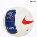 Minge de fotbal Nike Pitch Paris-Saint Germain white/old royal size 5 5