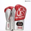 Mănuși de box Rival RS100 Professional red/silver 13