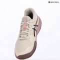 Încălțăminte de tenis pentru copii ASICS Gel-Resolution X GS Clay soft oat/dark aubergine 9