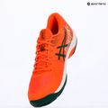 Încălțăminte de padel pentru bărbați Asics Game Ff Padel Energy Orange/Jewel Green 9