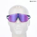 Ochelari de soare 100% Hypercraft SQ satin storm metallic/purple mirror 8