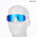 Ochelari de soaree Red Bull SPECT Dash white/smoke with blue mirror 6