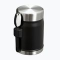 Termos pentru alimente Stanley Legendary Food Jar + Spork 400 ml negru 2.0 2