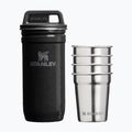 Pahare de camping Stanley Pre-Party 60 ml 4 pack Hammertone Black