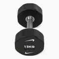 Haltă cromată Nike Strength Pro Urethane Dumbbell 12 kg black/white 2