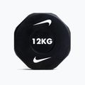 Haltă cromată Nike Strength Pro Urethane Dumbbell 12 kg black/white 7