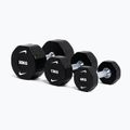 Haltă cromată Nike Strength Pro Urethane Dumbbell 14 kg black/white 5