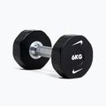 Haltă cromată Nike Strength Pro Urethane Dumbbell 14 kg black/white 7