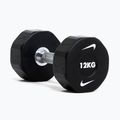 Haltă cromată Nike Strength Pro Urethane Dumbbell 14 kg black/white 8