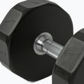 Haltă cromată Nike Strength Pro Urethane Dumbbell 16 kg black/white 4