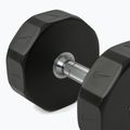 Haltă cromată Nike Strength Pro Urethane Dumbbell 18 kg black/white 4