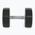 Haltă cromată Nike Strength Pro Urethane Dumbbell 20 kg black/white 3