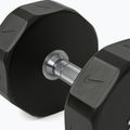 Haltă cromată Nike Strength Pro Urethane Dumbbell 20 kg black/white 4
