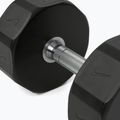 Haltă cromată Nike Strength Pro Urethane Dumbbell 24 kg black/white 4