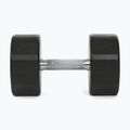 Haltă cromată Nike Strength Pro Urethane Dumbbell 28 kg black/white 3