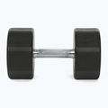 Haltă cromată Nike Strength Pro Urethane Dumbbell 30 kg black/white 3