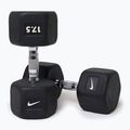 Gantera cauciucată Nike Strength Hex Dumbbell 17,5 kg black/white