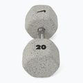Gantera cauciucată Nike Strength Grind Hex Dumbbell 20 kg wolf grey 2
