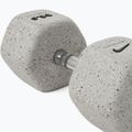 Gantera cauciucată Nike Strength Grind Hex Dumbbell 22,5 kg wolf grey 4