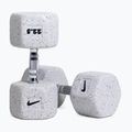 Gantera cauciucată Nike Strength Grind Hex Dumbbell 22,5 kg wolf grey 5