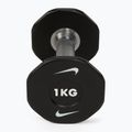 Gantere Nike Strength Pro Urethane Dumbbell 2 x 1 kg black/white 2