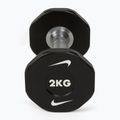 Gantere Nike Strength Pro Urethane Dumbbell 2 x 2 kg black/white 2