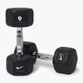 Gantere Nike Strength Hex Dumbbell 2 x 9 kg black/white