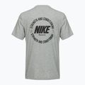 Tricou de antrenament bărbați Nike Strength S&C Dri-Fit heather grey/black 2