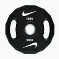 Greutate bumper Nike Strength Pro Urethane Plates 10 kg black/white 4