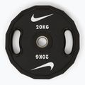 Greutate bumper Nike Strength Pro Urethane Plates 20 kg black/white 2