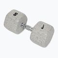 Ganteră cauciucată Nike Strength Grind Dumbbell 30 kg wolf grey