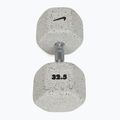 Ganteră cauciucată Nike Strength Grind Dumbbell 32,5 kg wolf grey 2