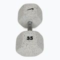 Ganteră cauciucată Nike Strength Grind Dumbbell 35 kg wolf grey 2