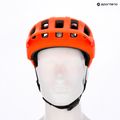 Cască de bicicletă POC Cularis fluorescent orange matt/uranium black matt 6