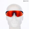 Ochelari de soare Red Bull SPECT Mark blue/brown with red orange mirror 7