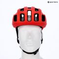 Cască de bicicletă POC Ventral Air MIPS prismane red matt 6