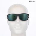 Ochelari de soare Under Armour Hustle XL S3 Matte grey/green multilayer oleophobic 10