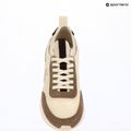 Încălțăminte pentru femei Calvin Klein YW0YW02060 Retro Runner Sock Laceup Mix Mat turtledove/spanish villa/bordeaux 9