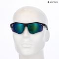 Ochelari de soare pentru bărbați Polaroid PLD 7055/S matte black green/green mirror polarized hc 9