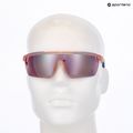 Ochelari de soare Nike Windshield Elite E matte washed coral/ course tint/ milky blue 5