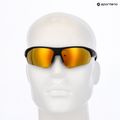 Ochelari de soare pentru copii Under Armour UA 7000/S S3 matte black gold/gold mirror 10