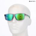 Ochelari de soare pentru bărbați Under Armour Kickoff/G S3 grey green/green multilayer 10