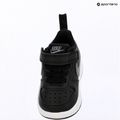 Încălțăminte pentru copii Nike Court Borough Low black/smoke grey/white/illusion green 7