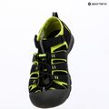 Sandale pentru copii KEEN Newport H2 black/lime green 7