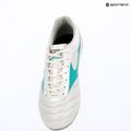 Încălțăminte de fotbal Mizuno Morelia II Elite FG white/arcadia/lava orange 9