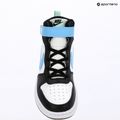 Încălțăminte pentru copii Nike Court Borough Mid 2 white/black/arctic green/football blue 8