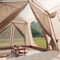 Cort de camping 4-persoane Naturehike Village 13 Ridge Ultimate Edition brown/ti black 10