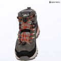 Încălțăminte de trekking pentru copii CMP Rigel 2.0 Mid Waterproof grey/brick 9