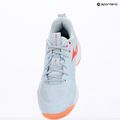 Încălțăminte de volei pentru femei Mizuno Wave Momentum Pro blue finch/lava orange/flamingo coral 9